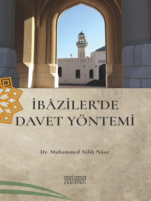 Title details for İBAZİLER'DE DAVET YÖNTEMİ by Dr. Muhammed Sâlih Nâsır - Available